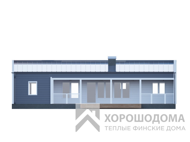 Деревянный дом Оптима 180-2 (Фото проекта №5)