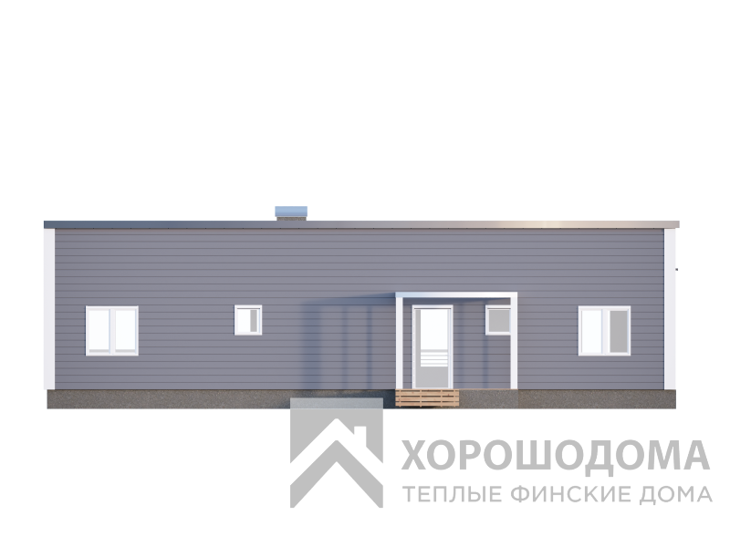 Деревянный дом Оптима 180-2 (Фото проекта №6)