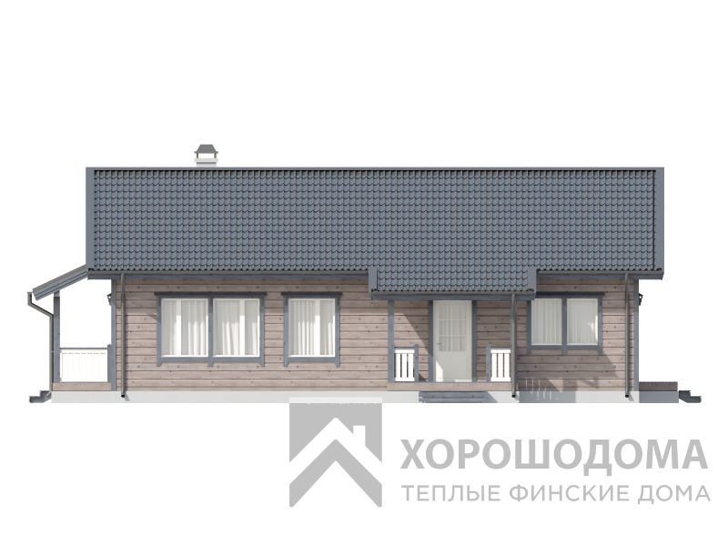 Деревянный дом Комфорт 120 (Фото проекта №5)