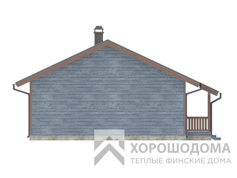 Деревянный дом Комфорт 115 (Фото проекта №5)