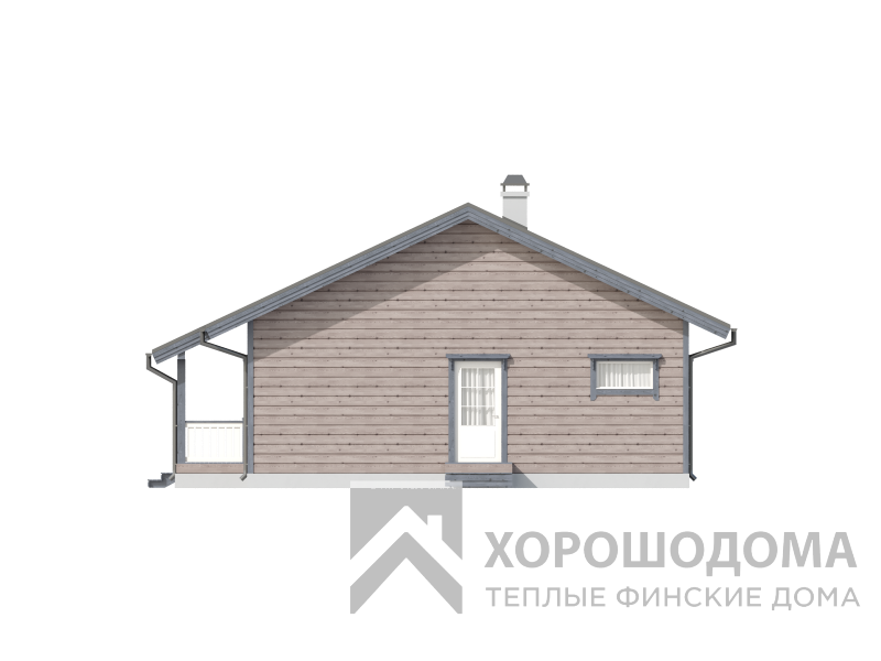 Деревянный дом Комфорт 120 (Фото проекта №6)