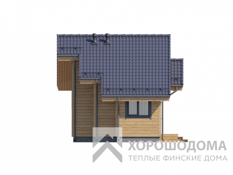 Деревянный дом Баня 36.1 (Фото проекта №5)