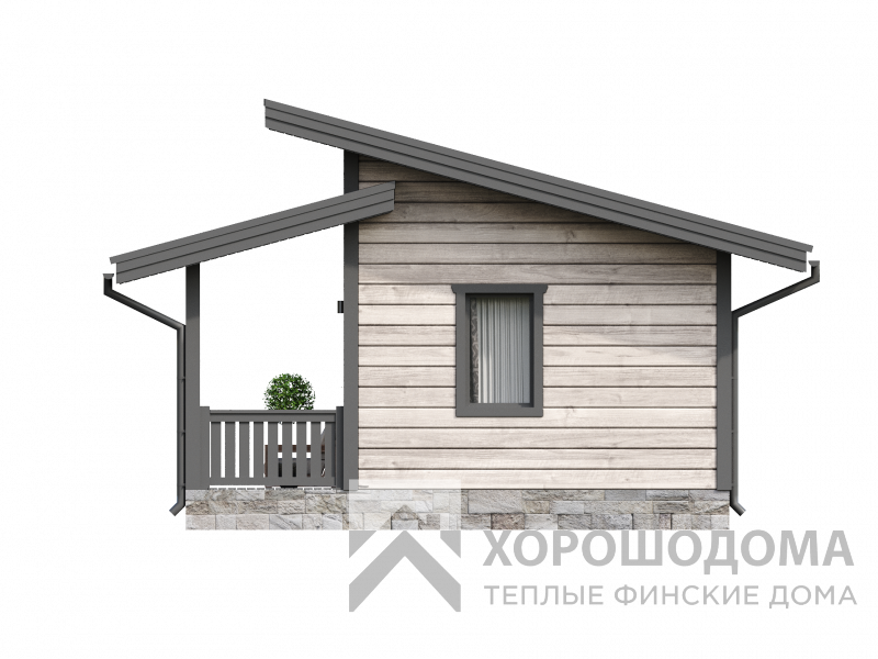 Деревянный дом Баня 25 (Фото проекта №6)