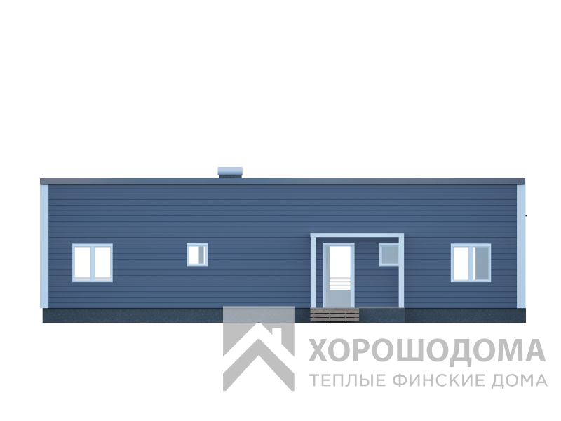 Деревянный дом Оптима 180-1 (Фото проекта №4)