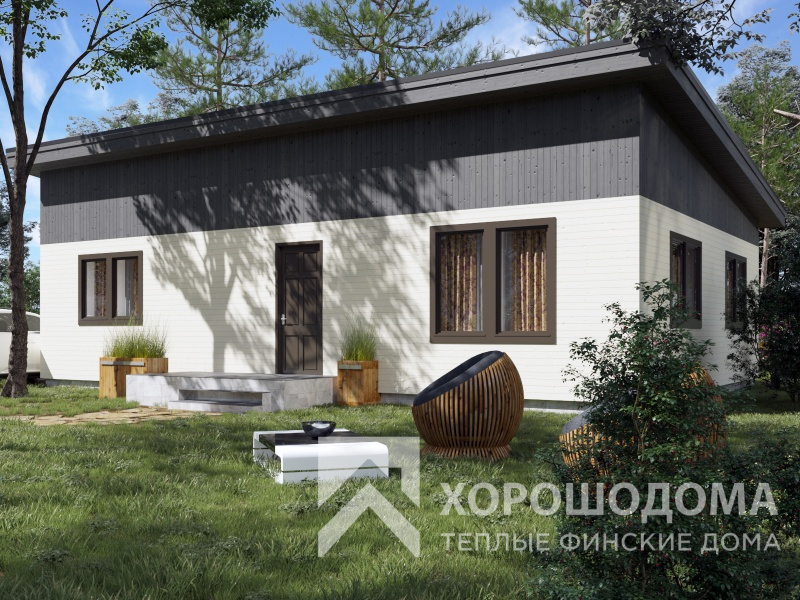 Деревянный дом Фанкшн 100-2 (Фото проекта №1)