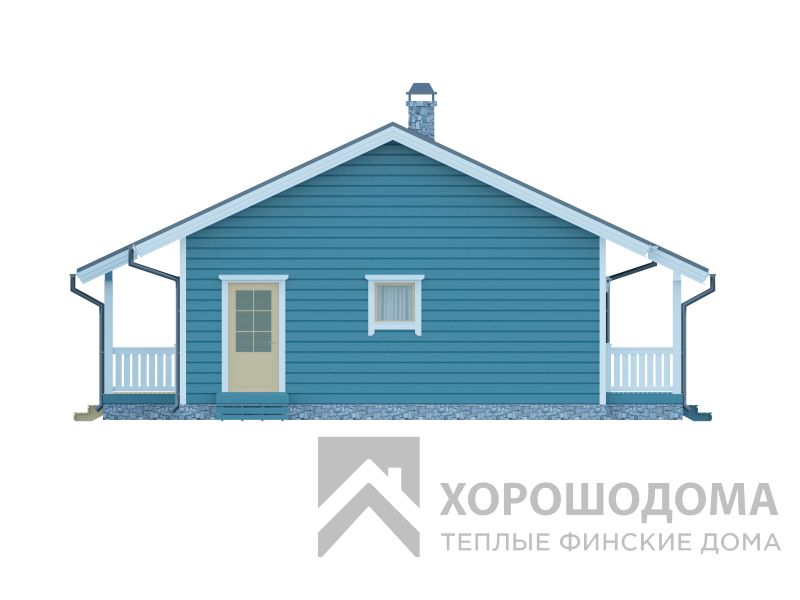 Деревянный дом Комфорт 110 (Фото проекта №6)