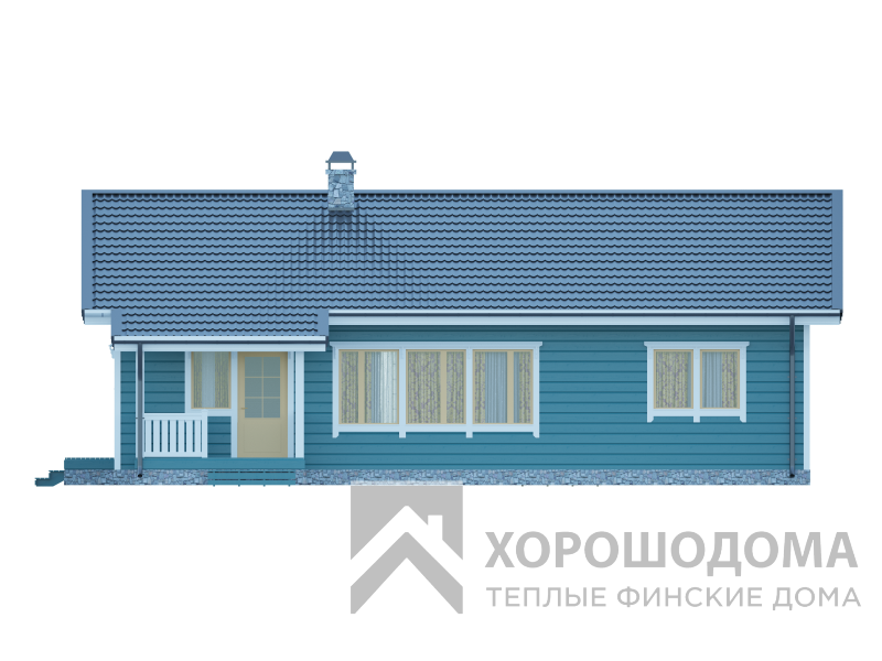 Деревянный дом Комфорт 110 (Фото проекта №3)