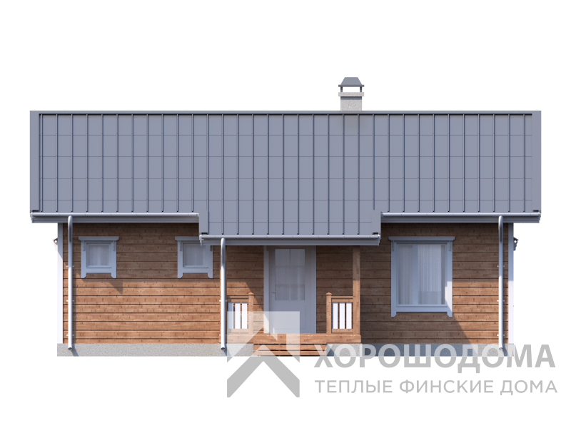 Деревянный дом Комфорт 85 (Фото проекта №5)