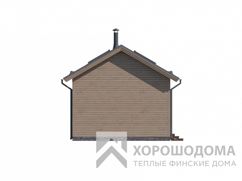 Деревянный дом Баня 23 (Фото проекта №4)