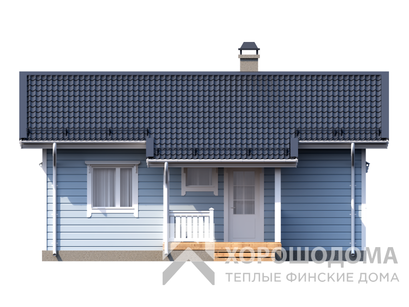 Деревянный дом Комфорт 50 (Фото проекта №3)
