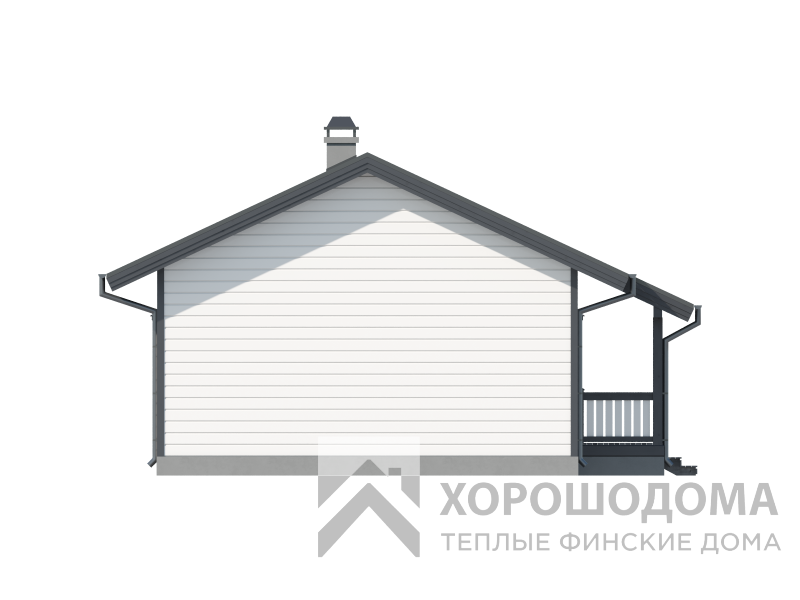 Деревянный дом Комфорт 70 (Фото проекта №6)