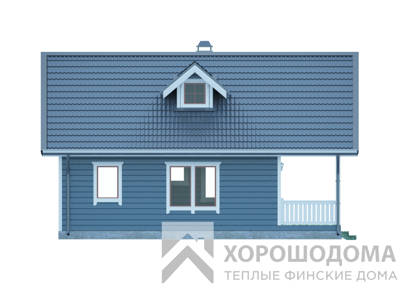 Деревянный дом Сказка 105 (Фото проекта №6)