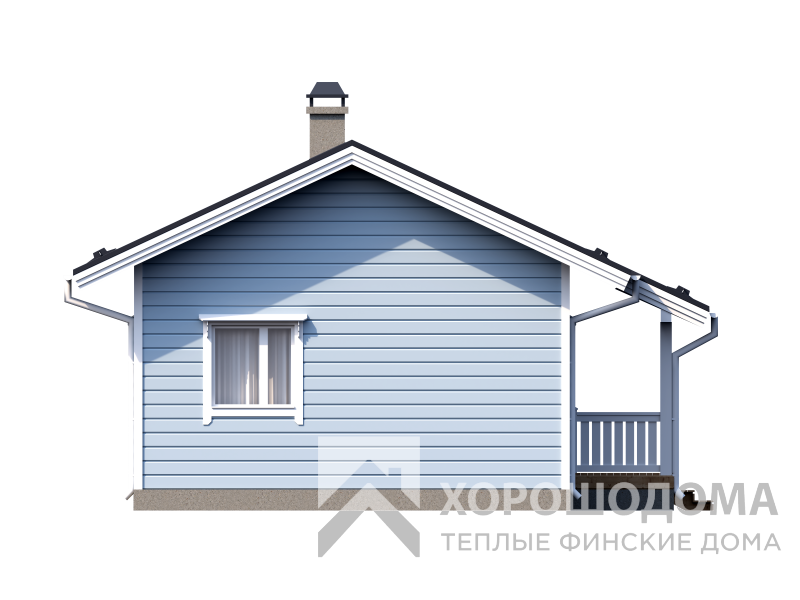 Деревянный дом Комфорт 50 (Фото проекта №6)