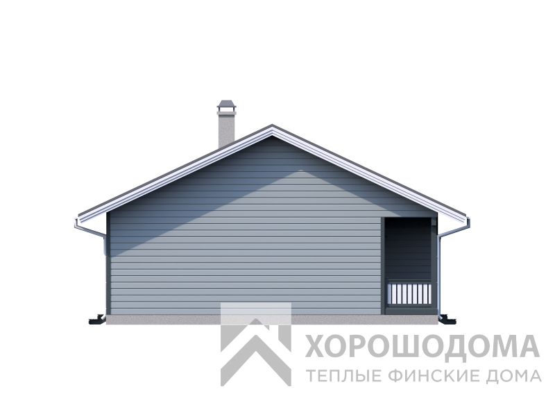 Деревянный дом Комфорт 130 (Фото проекта №6)