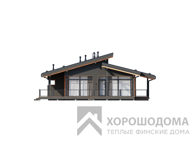 Деревянный дом Илта 130 (Фото проекта №4)
