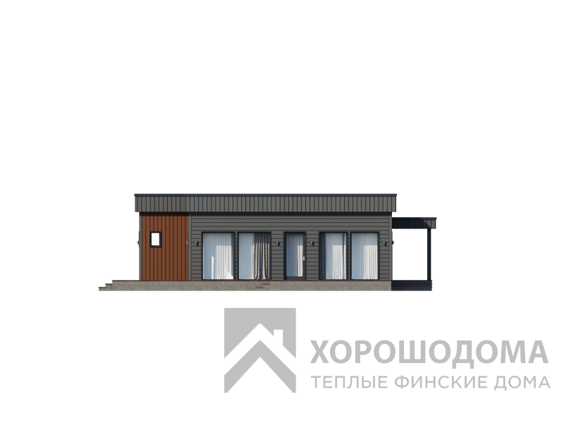 Деревянный дом Фанкшн 130-2 (Фото проекта №4)