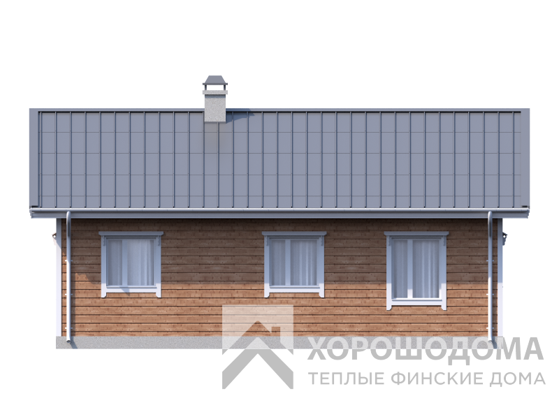 Деревянный дом Комфорт 85 (Фото проекта №7)