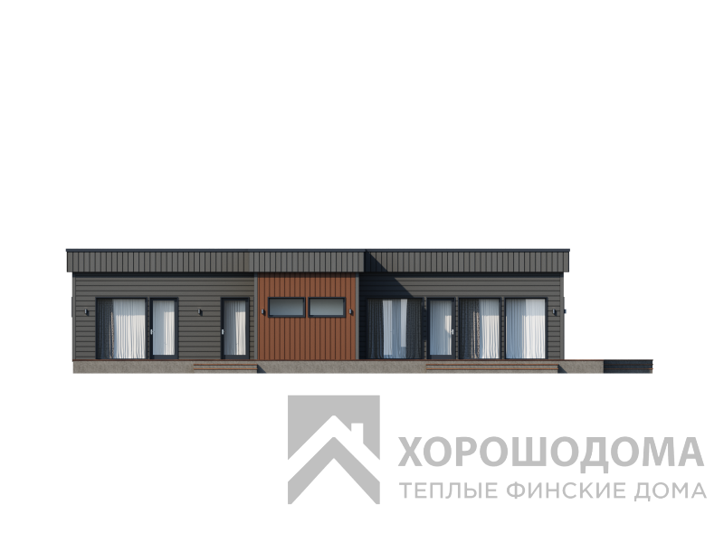 Деревянный дом Фанкшн 130-2 (Фото проекта №3)