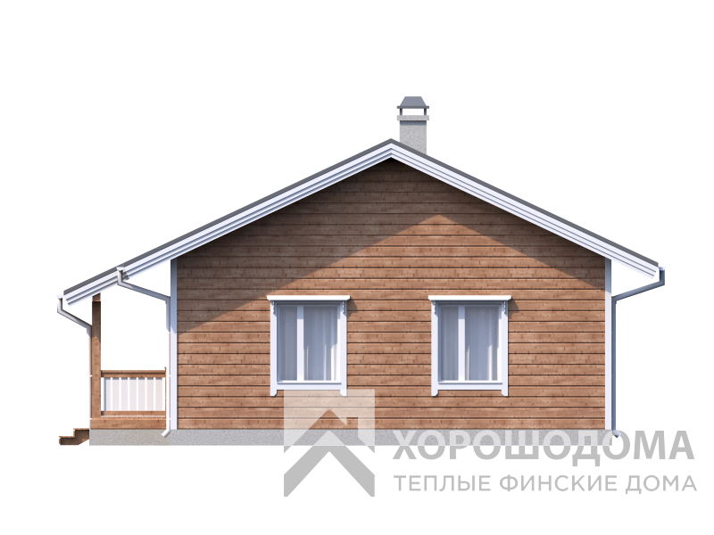 Деревянный дом Комфорт 85 (Фото проекта №6)