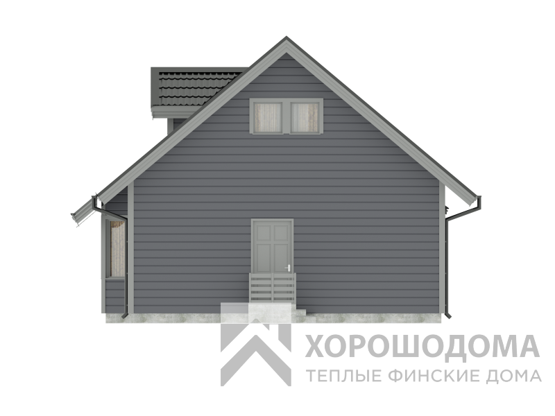 Деревянный дом Сказка 98 (Фото проекта №3)