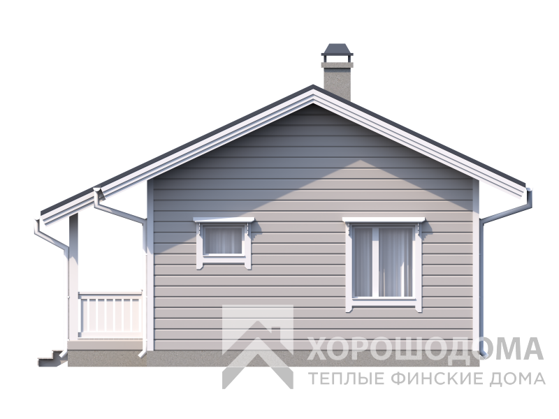 Деревянный дом Комфорт 40 (Фото проекта №4)