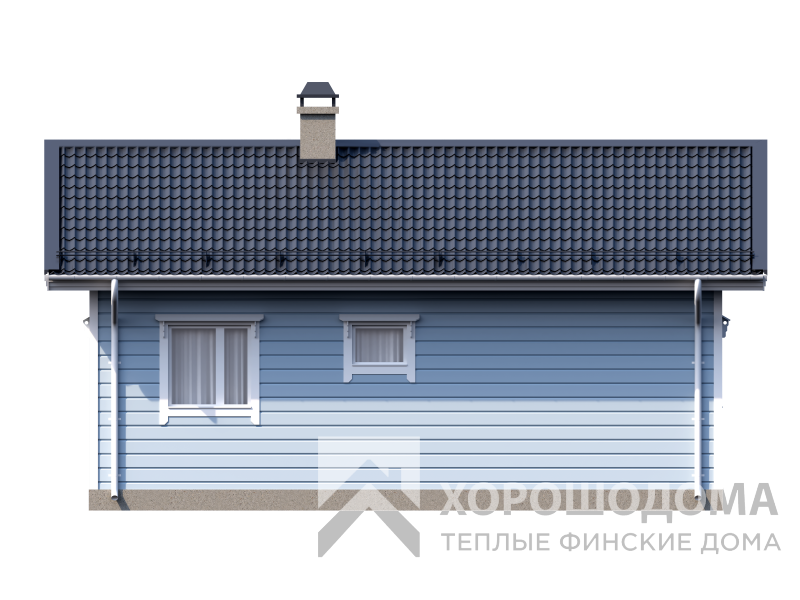 Деревянный дом Комфорт 50 (Фото проекта №5)
