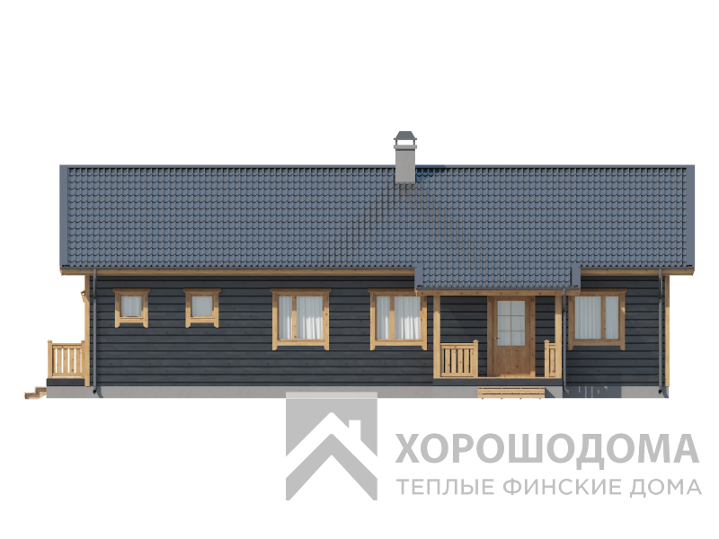 Деревянный дом Комфорт 140 (Фото проекта №5)
