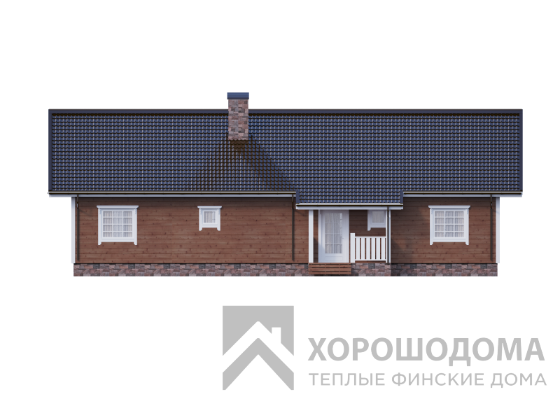 Деревянный дом Комфорт 180 (Фото проекта №5)