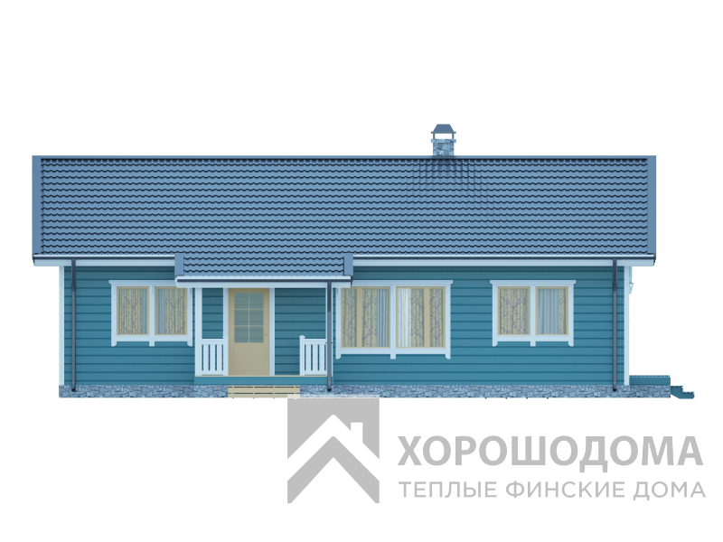 Деревянный дом Комфорт 110 (Фото проекта №4)