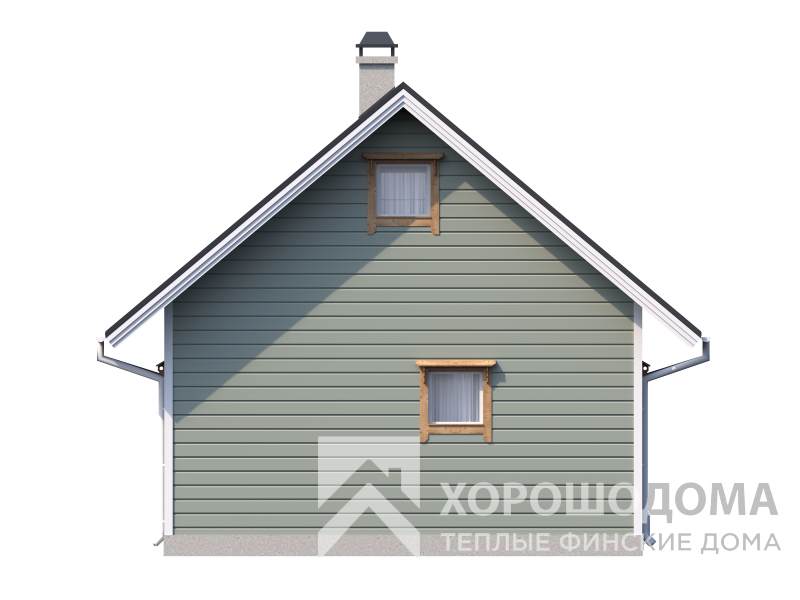 Деревянный дом Сказка 85 (Фото проекта №5)