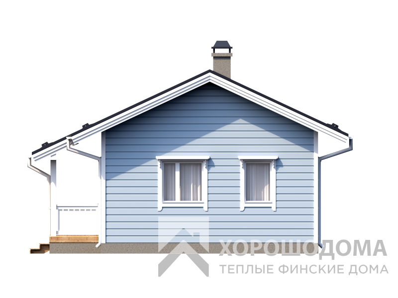 Деревянный дом Комфорт 50 (Фото проекта №4)